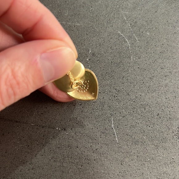 Ileana Makri evil eye heart locket - Picture 5 of 5